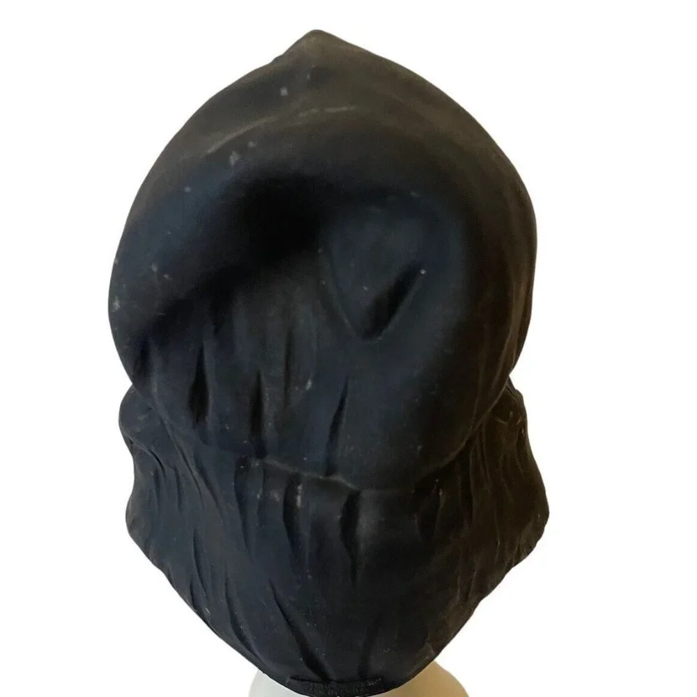 Grim Reaper Glow Eyes Halloween Skull Chain Easter Unlimited Vtg Rubber Prop